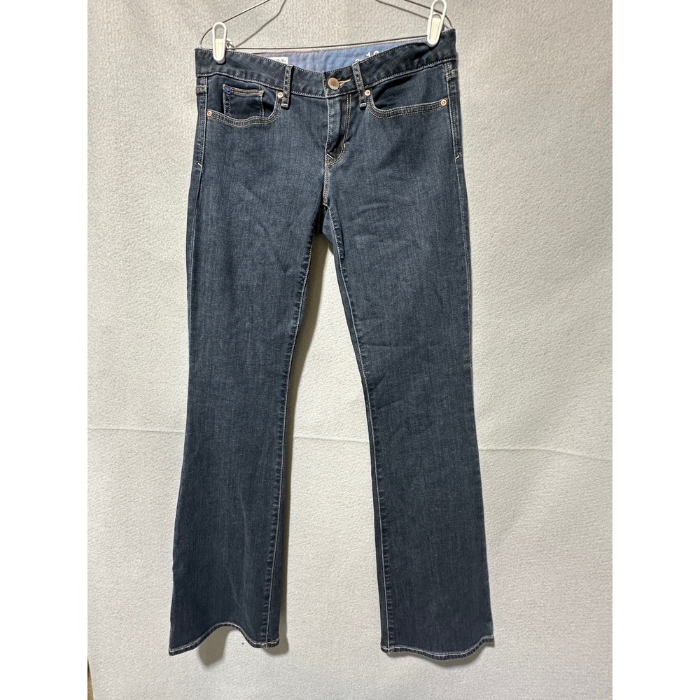 Gap 1969 Dark Wash Curvy Bootcut Jeans Womens Size 28/6r
